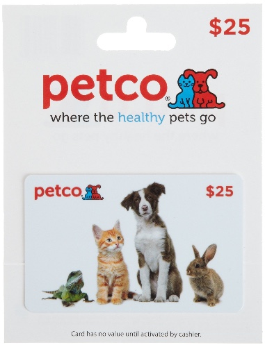Petco Gift Card - 25 Traditional