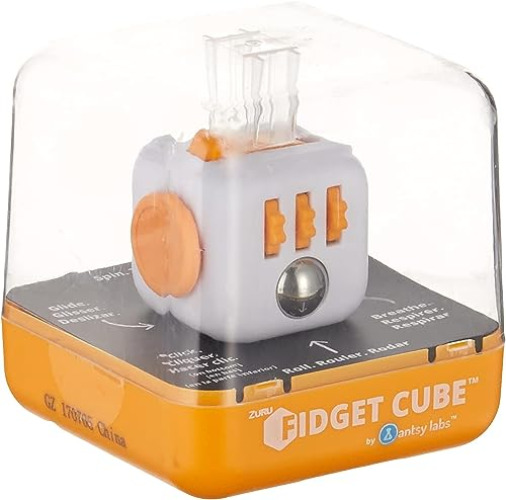 Fidget Cube by Antsy Labs - Find Your Focus and Relieve Stress - Sunset Fidget Cube - Sunset
