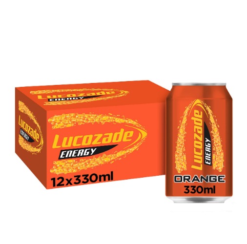 Lucozade Energy Orange 12x330ml