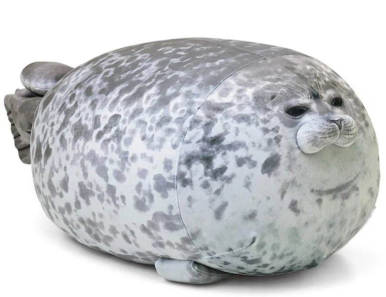 Chubby Blob Seal Pillow