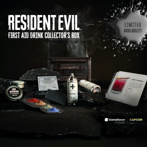 Limited Resident Evil First Aid Drink Collector’s Box