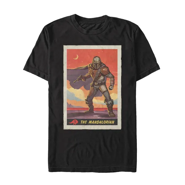 Star Wars - The Mandalorian Poster - Fifth Sun T-Shirt [Pre-order] - M