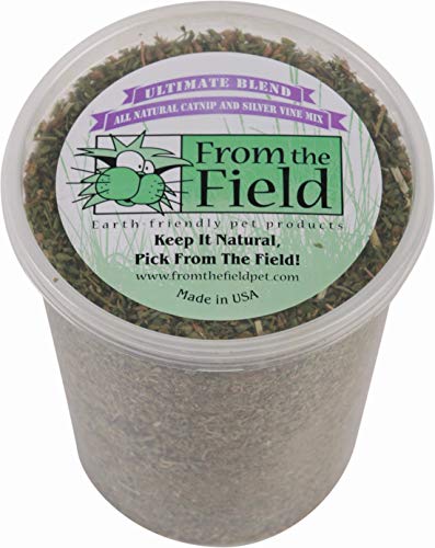 From The Field Ultimate Blend Silver Vine/Catnip Mix Tub 3.5 oz/Large,white - 3.5 oz/Large