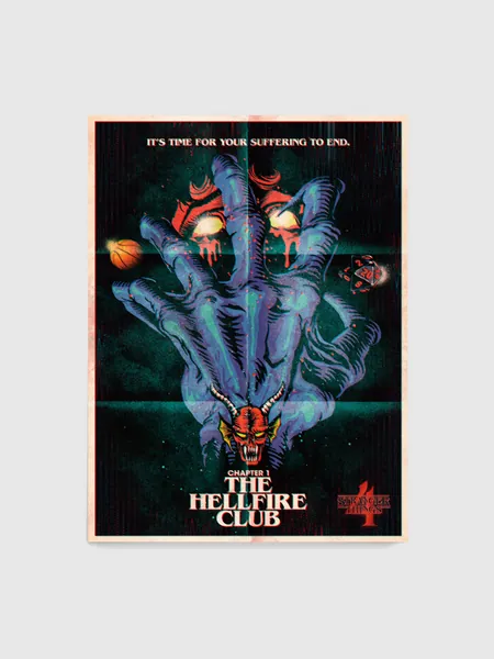 Stranger Things x Butcher Billy The Hellfire Club Poster [24x36] | Default Title