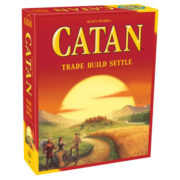 Catan Board Game (Base Game) | Family Board Game | Board Game for Adults and Family | Adventure Board Game | Ages 10+ | for 3 to 4 Players | Average Playtime 60 Minutes | Made by Catan Studio - 