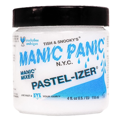 Manic Panic - Pastel-Izer/ Mixer Creme Vegan Cruelty Free Semi Permanent Hair Pasteliser, Achieve a Lighter Colour, 118ml