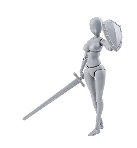 S.H.Figuarts - Body-chan - Yabuki Kentarou Edition, DX Set, Gray Color Ver. - Brand New