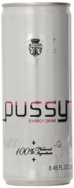 Pussy Natural Energy Drink (250ml - Pack of 4)