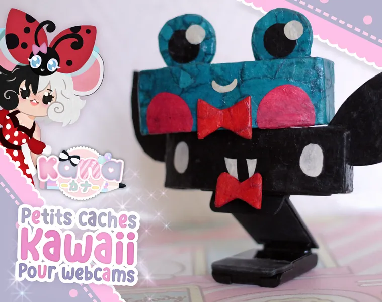 ﾟ･*｡ Cache de webcam kawaii ｡*･ﾟ