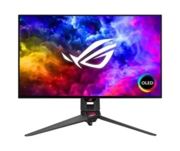 ASUS 26.5" Monitor ROG Swift PG27AQDM - 2560x1440 (QHD) - 240Hz - OLED - HDR10 - 0.03 ms