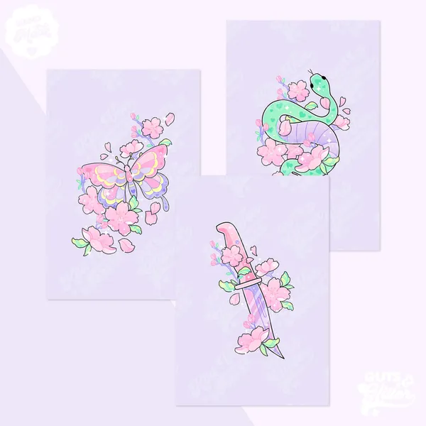Blossom Mini Print Set