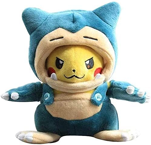 Pikachu Snorlax Plush Cosplay - 7.8"