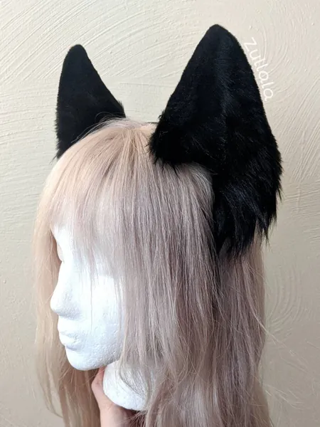 Many COLORS available, Wolf Ears, Realistic Canine Ears, Dog Ears
