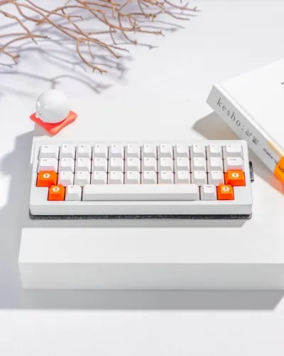 Dimple Round 2 Keyboard (HHKB, e-white) – LAZYDESIGNERS
