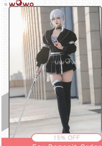 【Pre-sale】Uwowo Nier: Automata Kaine Kainé Reincarnation Divergent Warrior Cosplay Costume