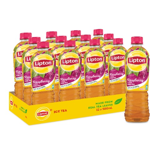 Lipton Raspberry Ice Tea, 12 x 500ml