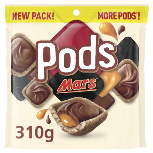 Pods Mars Milk Chocolate Snack & Share Party Bag 310g