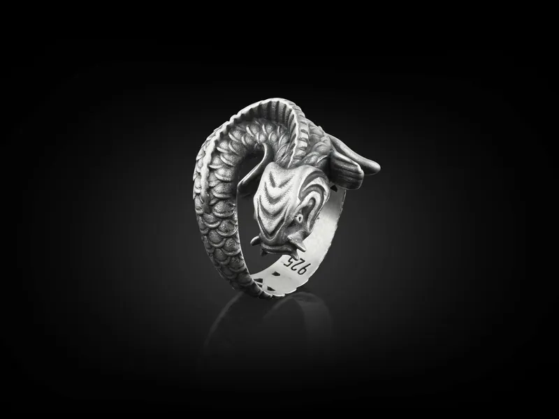 japanese koi fish ring