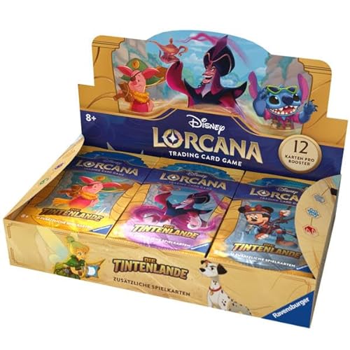 Disney Lorcana: Set 3 - Display mit 24 Booster Packs (Deutsch)
