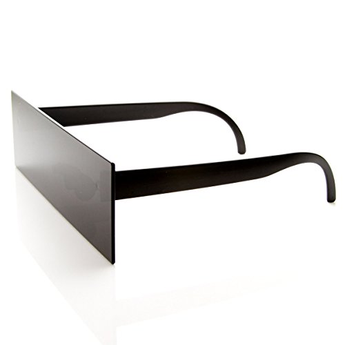zeroUV Internet Censorship One-Piece Black Bar Novelty Sunglasses - C01 | Black - 80 Millimeters