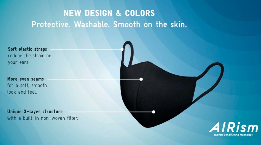 AIRism mask (3-pack)