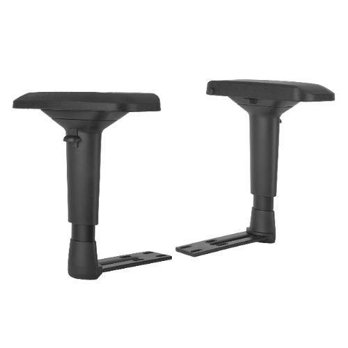 Replacement Adjustable Arms Armrest Pair Upright Bracket with Pads Fits Most Gaming Chairs (4D)