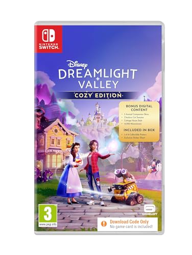 Disney Dreamlight Valley: Cozy Edition (Download Code in Box) - Switch - Switch