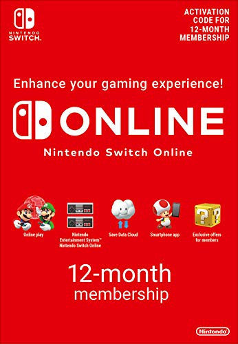 Nintendo Switch Online Membership - 12 Months | Switch Download Code - Switch Download Code - 12 Months