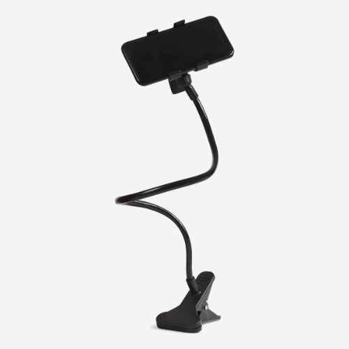 Black Smartphone Holder with Clamp | Default Title