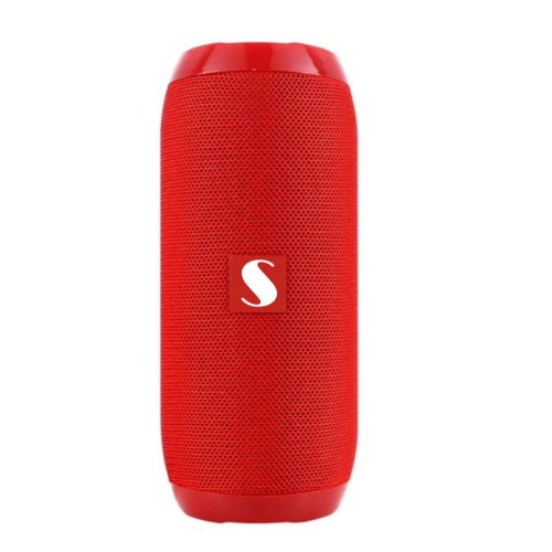 Music Manager Bluetooth Speaker And Subwoofer - SOLID RED
