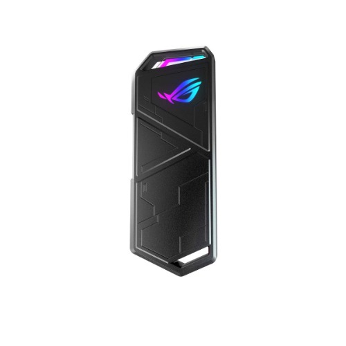 ROG Strix Arion M.2 NVMe SSD Enclosure-USB3.2 GEN2 Type-C, 10Gbps, Aura Sync RGB, Dual USB-C to C and USB-A to C Cables, Thermal Pads, PCIe 2280/2260/2242/2230 M key/B+M Key, Screwdriver-Free