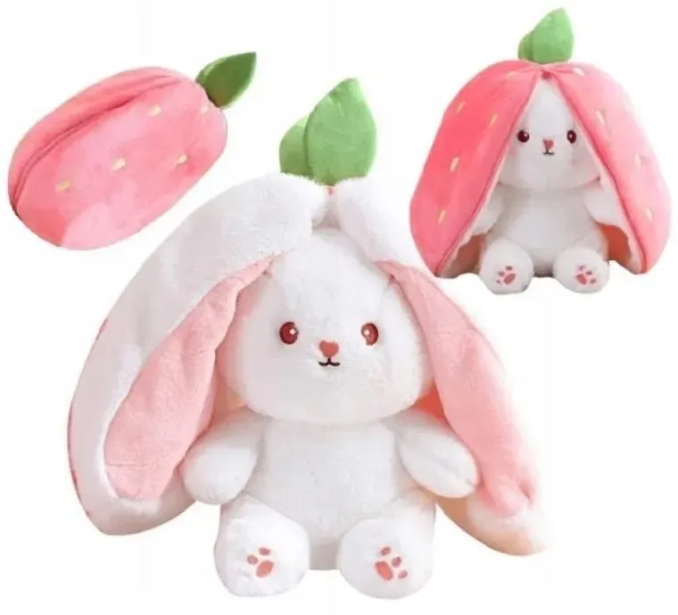 królik, ale truskawka