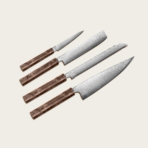Kumo Knife Set - Stabilized Maple