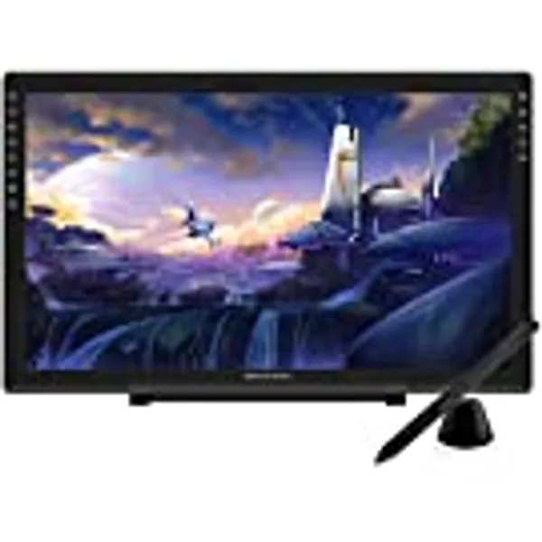 GAOMON PD2200 130% sRGB Full-Laminated Pen Display with 8192 Battery-Free Tilt-Support Stylus 8 Touch Buttons -21.5'' Graphics Drawing Tablet Monitor with Adjustable Stand