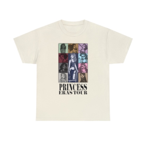 Princess Tour (Taylor’s Version) T-Shirt | Adult Gildan Unisex | Natural / XL
