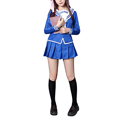 Nuoqi Tohru Honda Cosplay Costume Fruits Basket Tohru Cosplay Uniform Outfit - Large