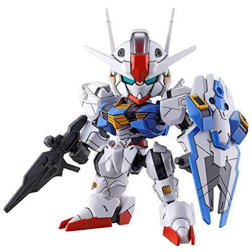 BANDAI Hobby - Maquette Gundam - Aerial Gundam SD Ex-Standard Gunpla 8cm - 4573102630315