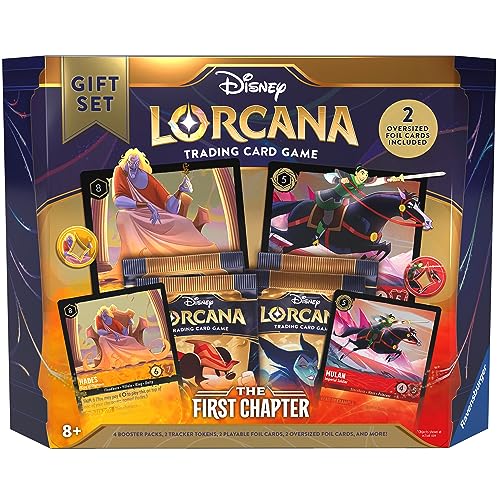 Ravensburger Disney Lorcana: The First Chapter TCG Gift Set for Ages 8 and Up