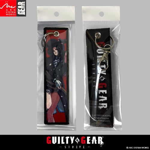 Pre-Order: Official Guilty Gear -Strive - Fighter Flight Tag + Quick Release Keyring | TESTAMENT