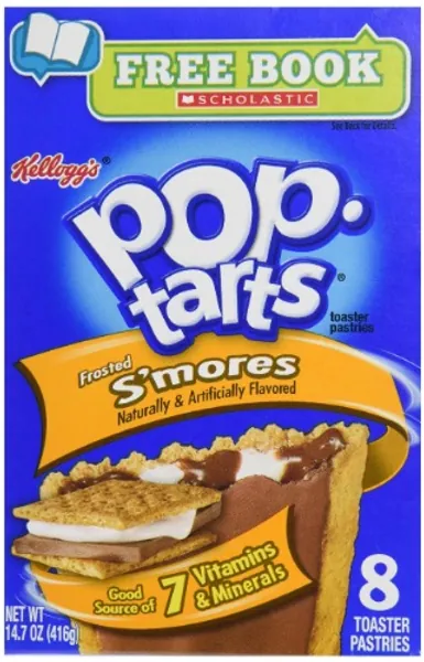 Kellogg's Frosted S'mores Pop Tarts 416g