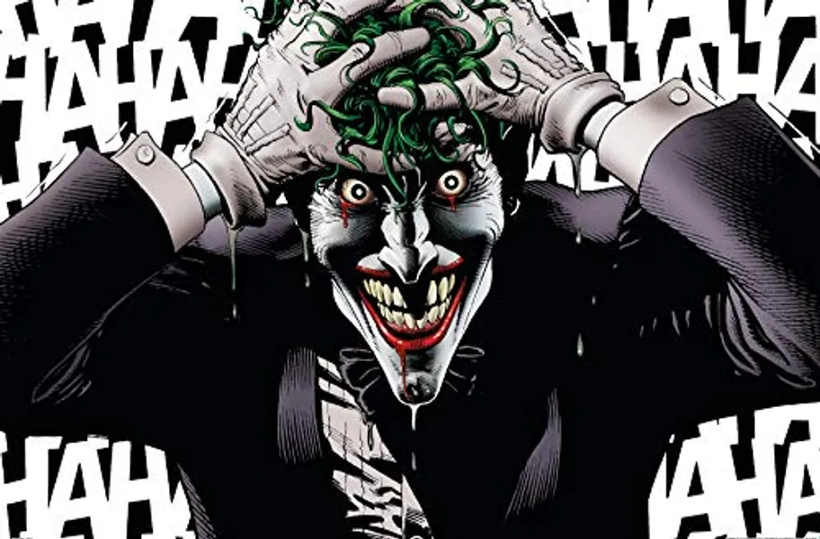 Trends International DC Comics - The Joker - Crazy Wall Poster, 22.375" x 34", Unframed Version
