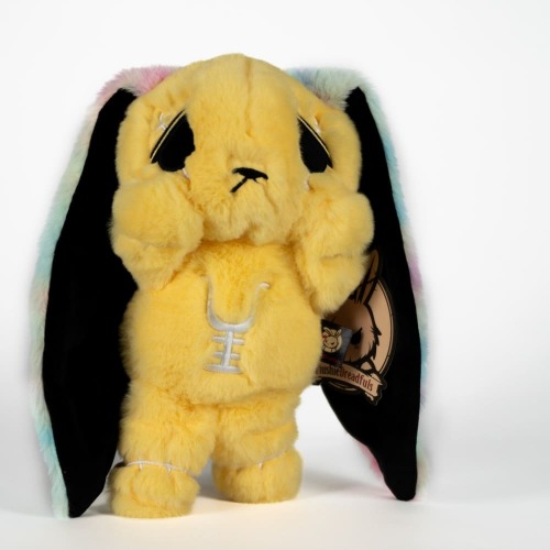 Plushie Dreadfuls - Anxiety Rabbit (YELLOW Limited Edition) - Plush Stuffed Animal