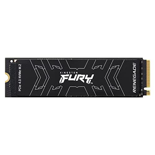 Kingston FURY Renegade 2TB PCIe Gen 4.0 NVMe M.2 Internal Gaming SSD | Up to 7300 MB/s | Graphene Heat Spreader | 3D TLC NAND | Works with PS5 | SFYRD/2000G, Solid State Drive - 2TB - SSD Only - SSD