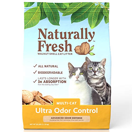 BLUE Naturally Fresh Ultra Odor Control Litter, 26 lb - 26 lb - Multi-Cat Ultra Odor Control Unscented - 26 lb