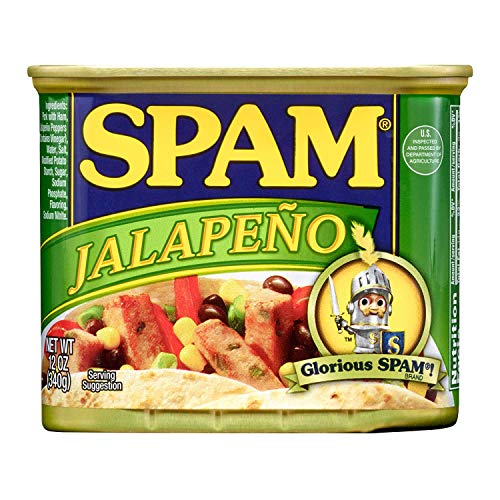 Spam Jalapeño, 12 Ounce Can - Jalapeño - 12 Ounce (Pack of 1)