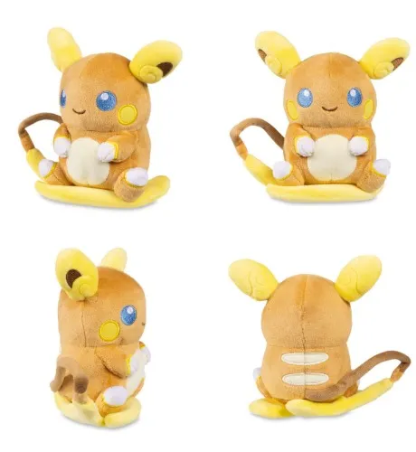 Alolan Raichu Pokémon Dolls Plush - 6 In.