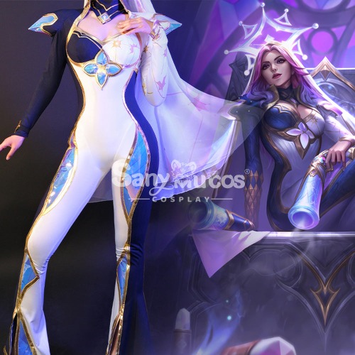 【In Stock】Game League of Legends Cosplay Prestige Broken Covenant Miss Fortune Cosplay Costume - S
