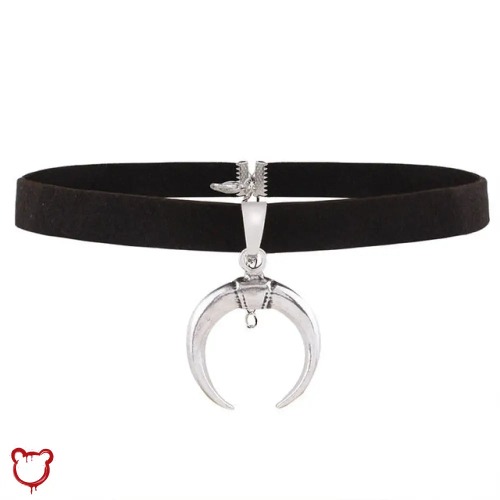 Black Velvet Choker: 'Moondance'