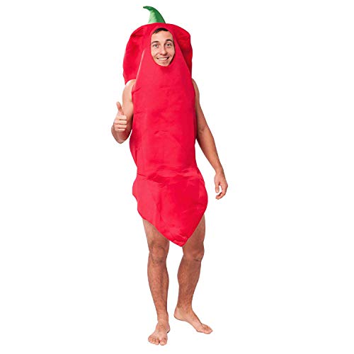 Chili Pepper Halloween Easter Costume Cosplay Outfit Fancy Dress