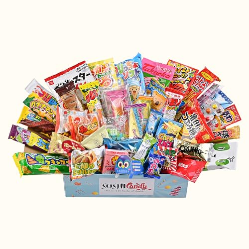 40 Japanese Candy & snack box and other popular sweets (Gift Box) - Gift Box
